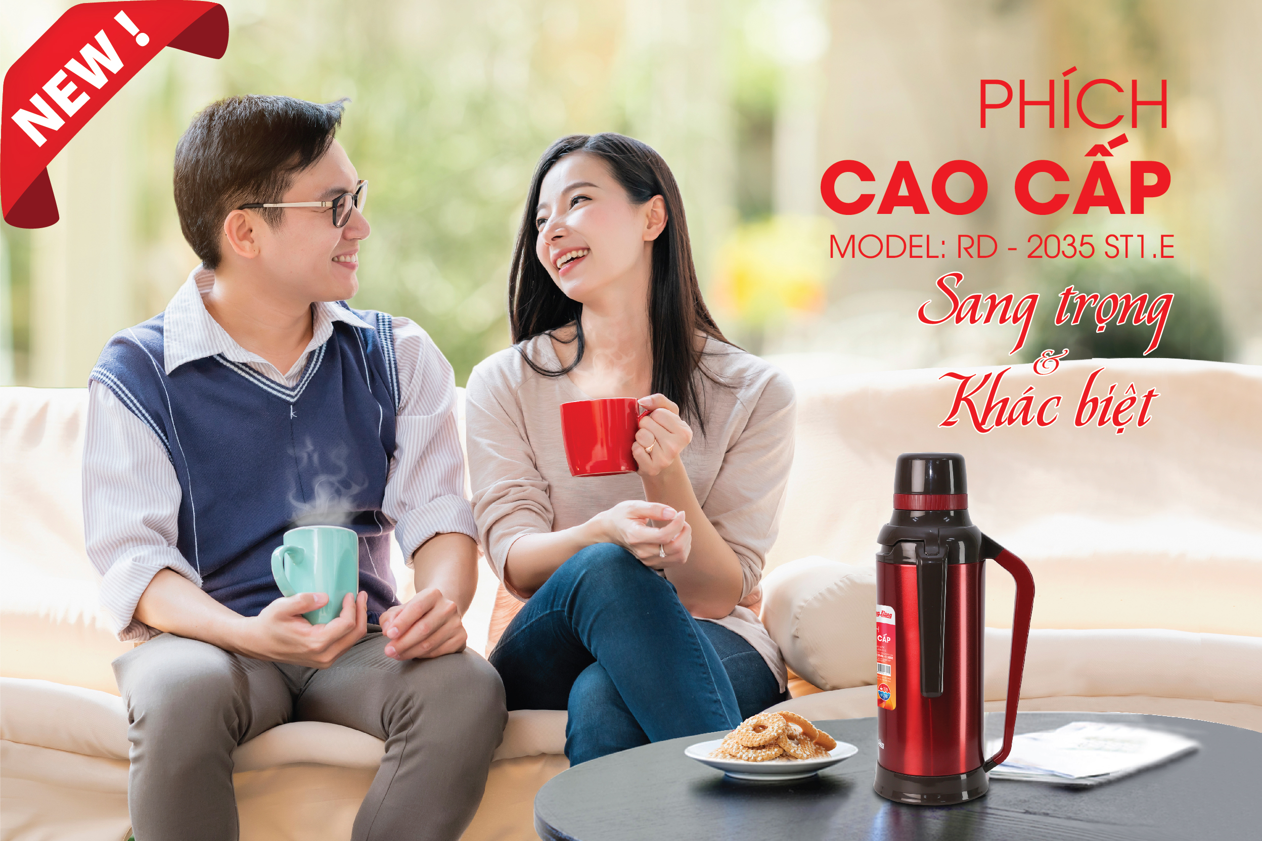 Phích inox cao cấp: Sang trọng & Khác biệt